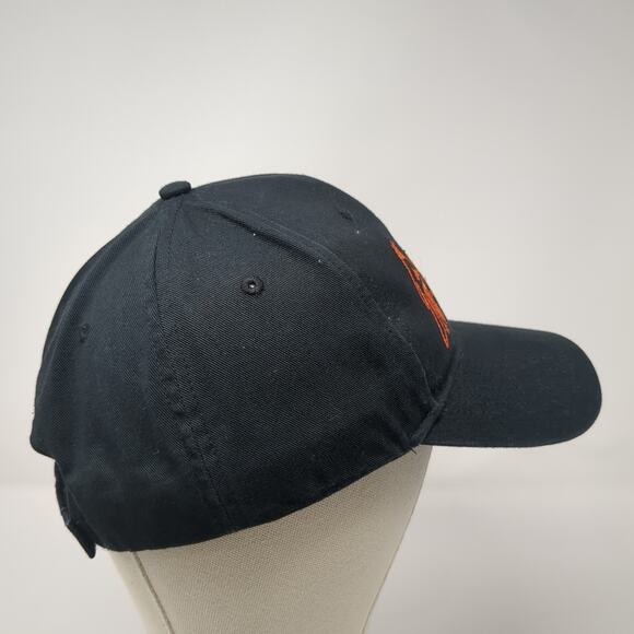 Kc Southwest Alumni Strapback Baseball Cap Black One Size UltraClub Classic Cut - Picture 5 of 9